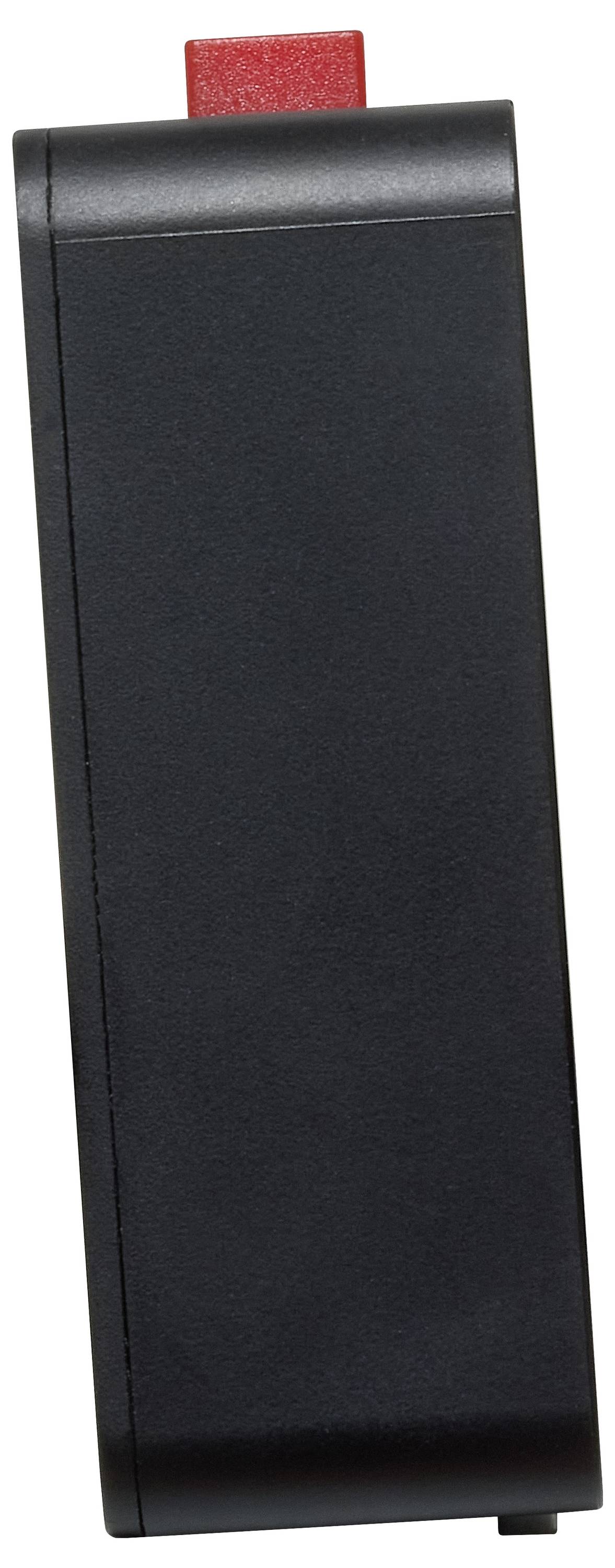 TFA Dostmann 60.2566.01 radiopiloté(e) Réveil noir Heures de réveil 1