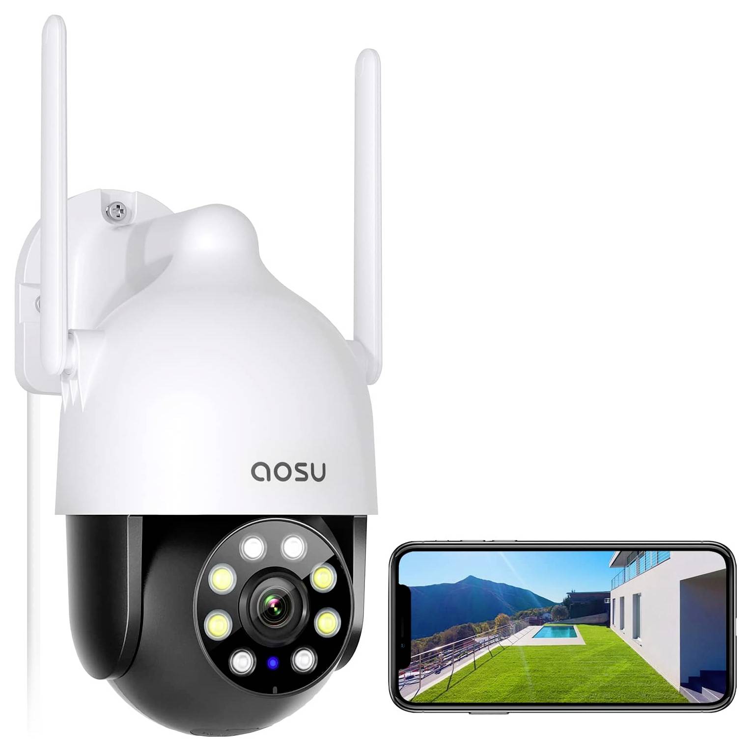 AOS-C5L0.WAEU01000 Aosu C5L Wi-Fi IP Caméra de surveillance 1296 x 2304 pixels