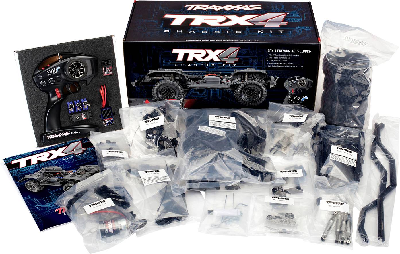 Traxxas TRX-4 Crawler Kit brushed 1:10 Auto RC électrique Crawler 4 roues motrices (4WD) 2,4 GHz