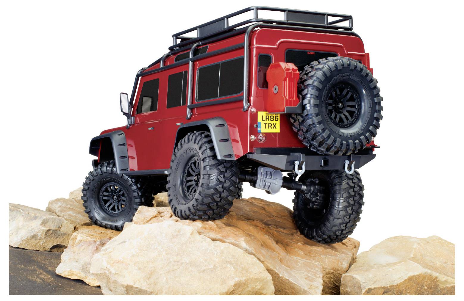 Traxxas TRX-4 Land Rover Defender brushed 1:10 Auto RC électrique Crawler 4 roues motrices (4WD) prêt à fonctionner (RtR) 2,4 GHz