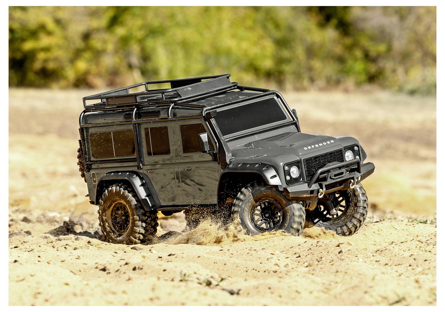 Traxxas TRX-4 Land Rover Defender brushed 1:10 Auto RC électrique Crawler 4 roues motrices (4WD) prêt à fonctionner (RtR) 2,4 GHz