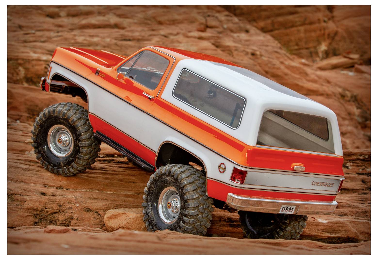 Traxxas TRX-4 1979 Chevrolet Blaze brushed 1:10 Auto RC électrique Crawler 4 roues motrices (4WD) prêt à fonctionner (RtR) 2,4 GHz