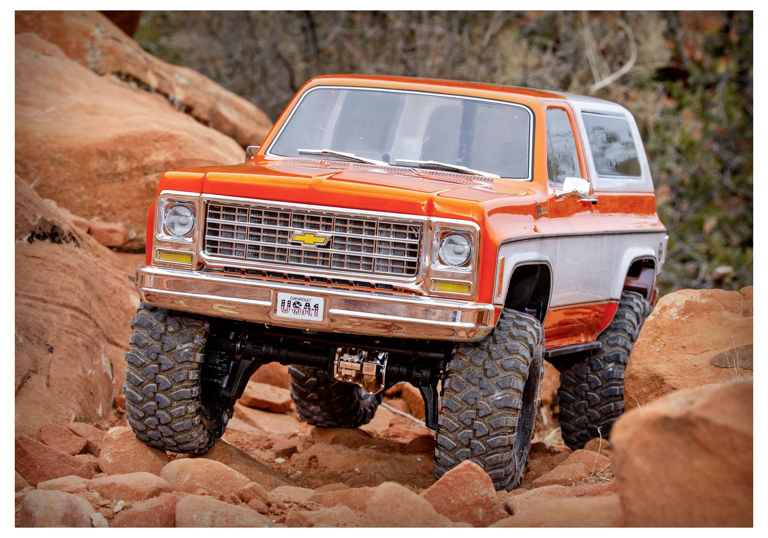 Traxxas TRX-4 1979 Chevrolet Blaze brushed 1:10 Auto RC électrique Crawler 4 roues motrices (4WD) prêt à fonctionner (RtR) 2,4 GHz