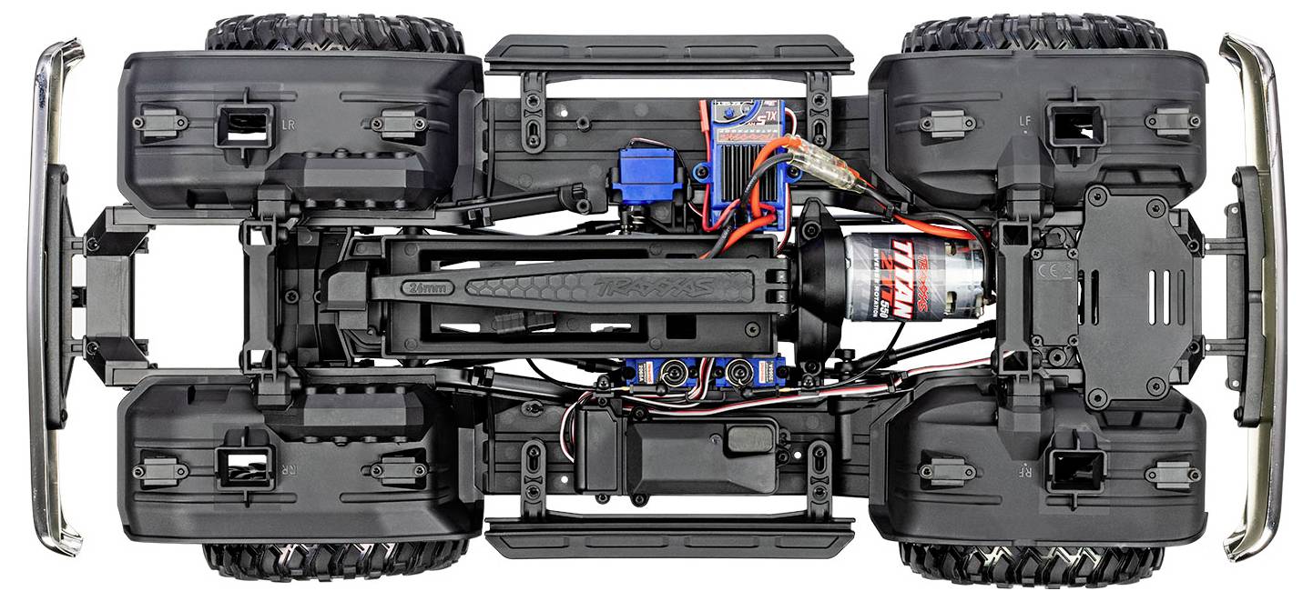 Traxxas TRX-4 1979 Chevrolet Blaze brushed 1:10 Auto RC électrique Crawler 4 roues motrices (4WD) prêt à fonctionner (RtR) 2,4 GHz