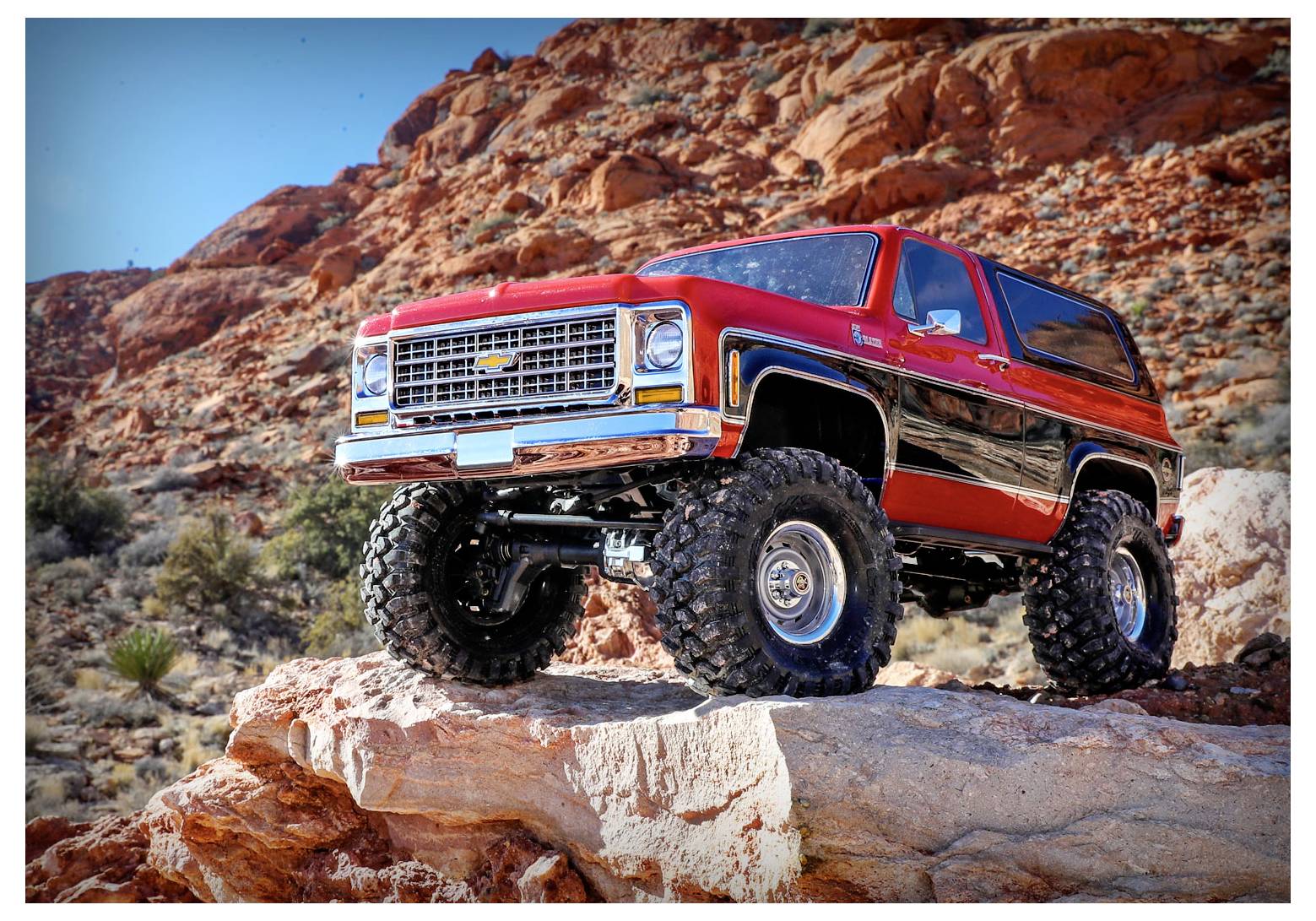 Traxxas TRX-4 1979 Chevrolet Blaze brushed 1:10 Auto RC électrique Crawler 4 roues motrices (4WD) prêt à fonctionner (RtR) 2,4 GHz