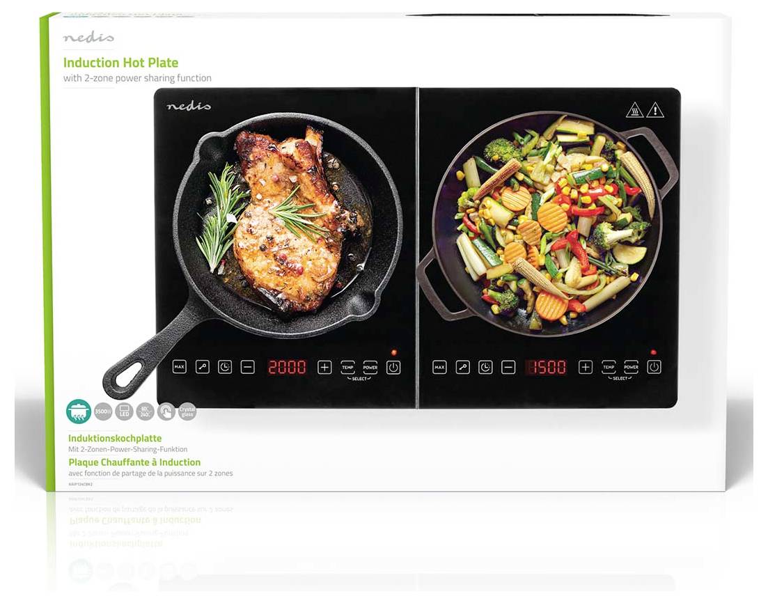Nedis KAIP124CBK2 Plaque à induction