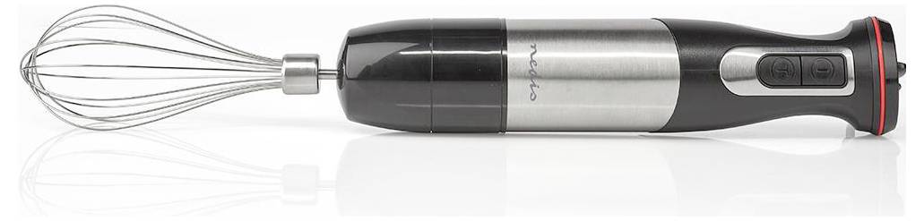 Nedis KAHB400CAL Mixeur plongeant 800 W aluminium, noir