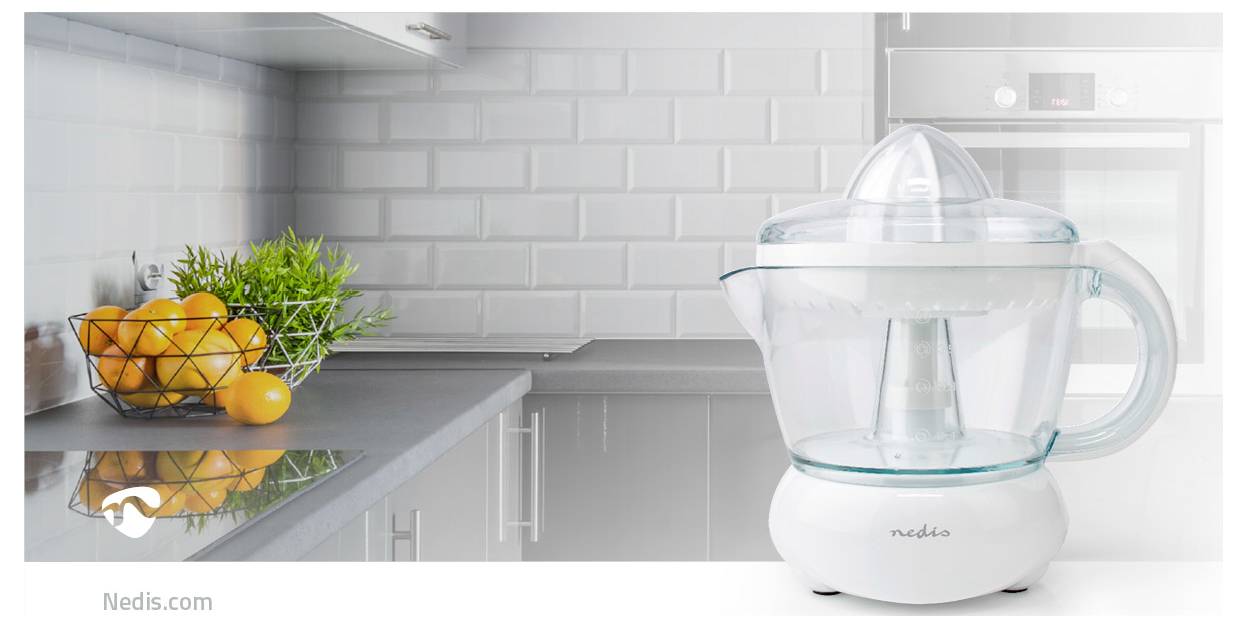 Nedis Presse-agrumes KAJC100CWT 25 W blanc