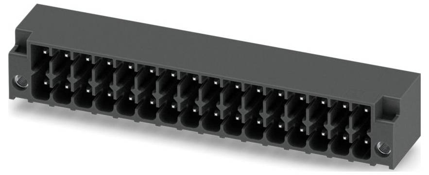 Connecteur électrique avec six fentes de levier orange étiquetées de a à f, utilisé pour fixer les fils.