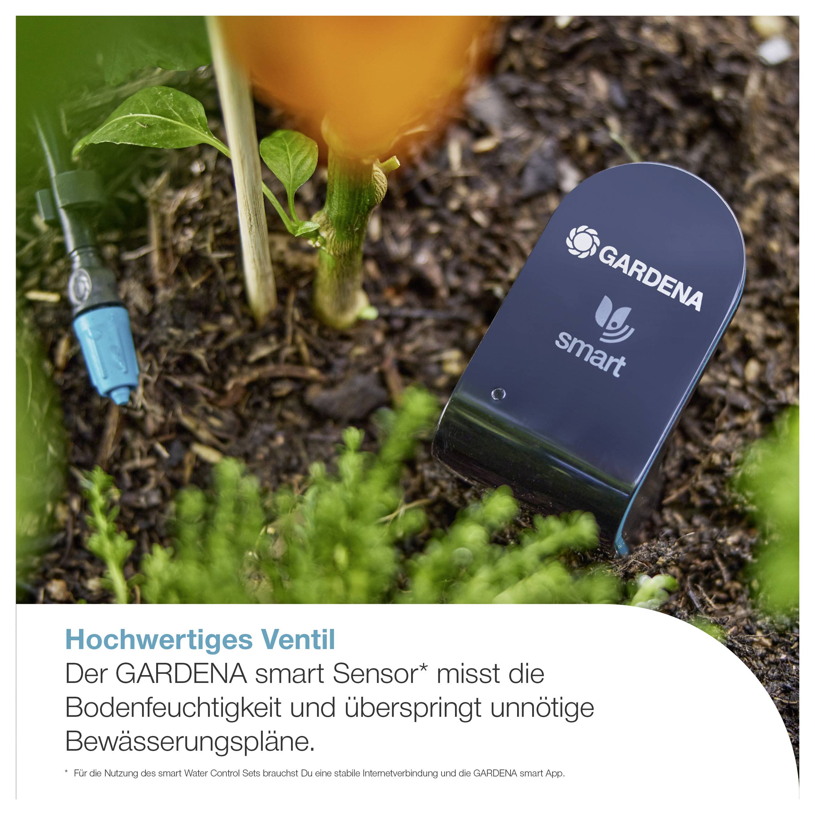 GARDENA 19045-20 smart Sensor Control Set Commande d'arrosage