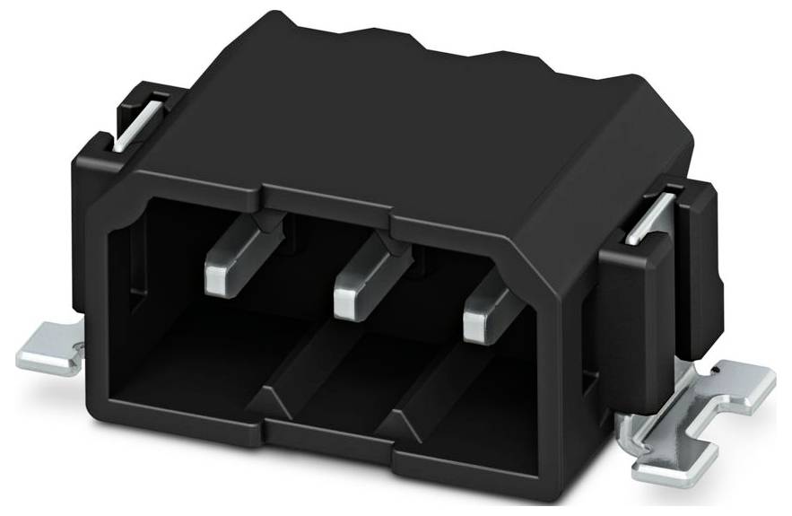 Un bloc terminal six ports de couleur verte avec des leviers orange pour les connexions de câblage, utilisé dans les installations électriques.
