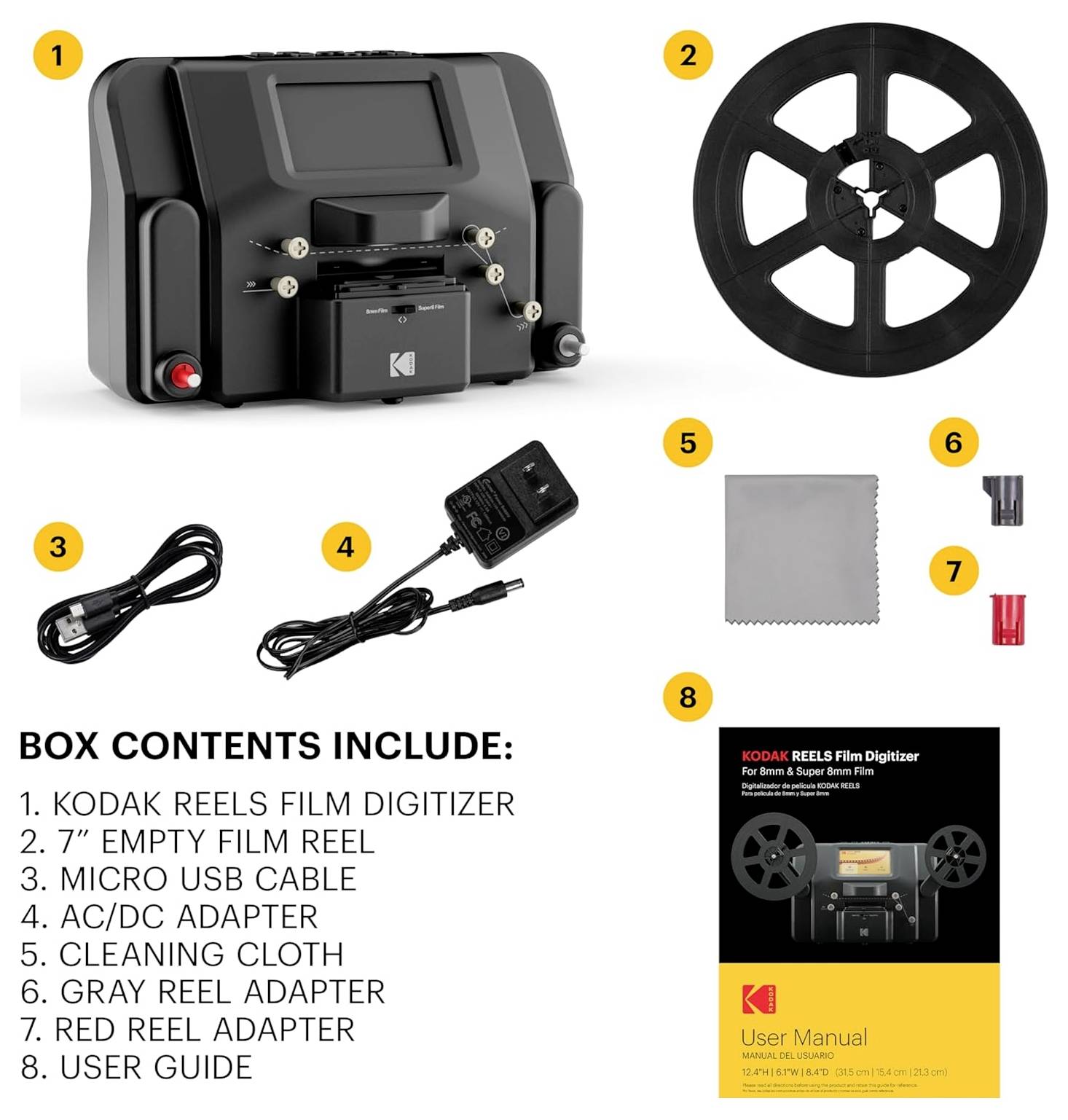 Scanner de films Kodak RODREELSEU