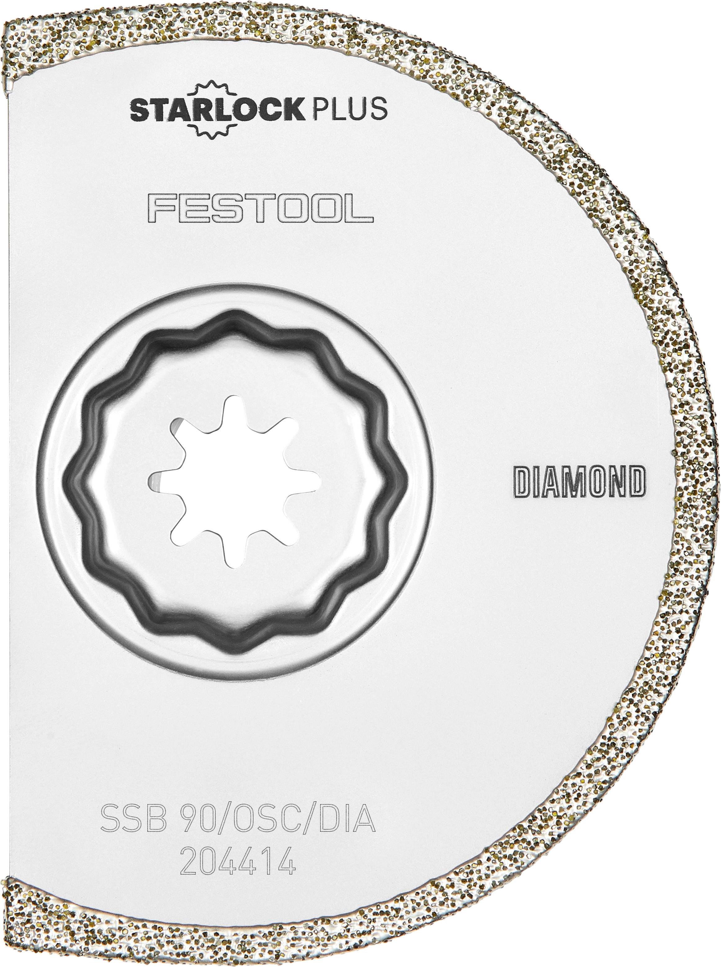 Ein Diamant-Trennblatt mit Text 