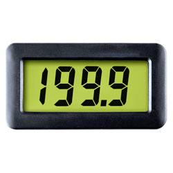 Un affichage numérique affiche le nombre « 199,9 » en chiffres noirs gras sur un fond vert, encadré par une bordure rectangulaire noire.