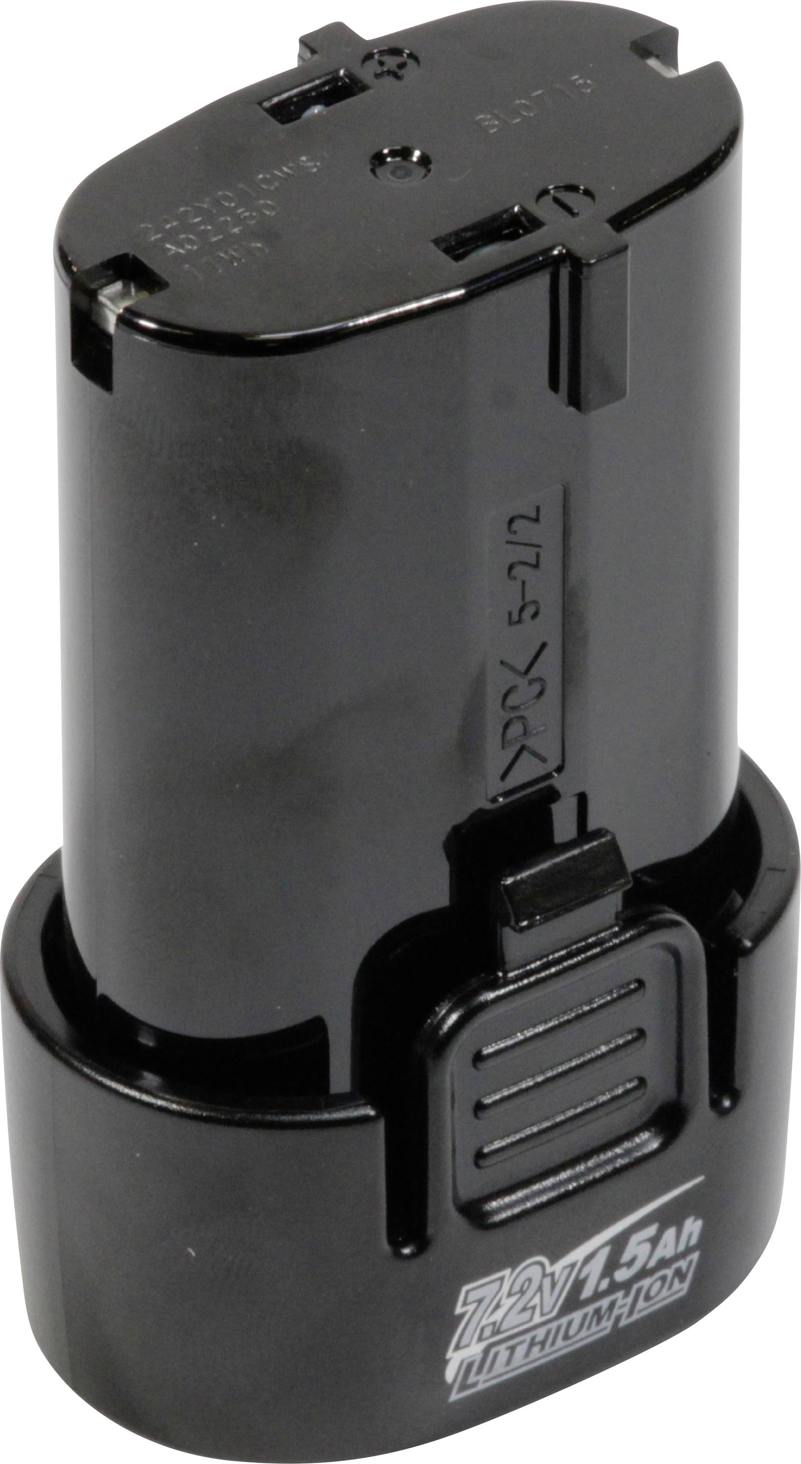 Batterie d'outil électrique lithium-ion 12V 1,5Ah noire