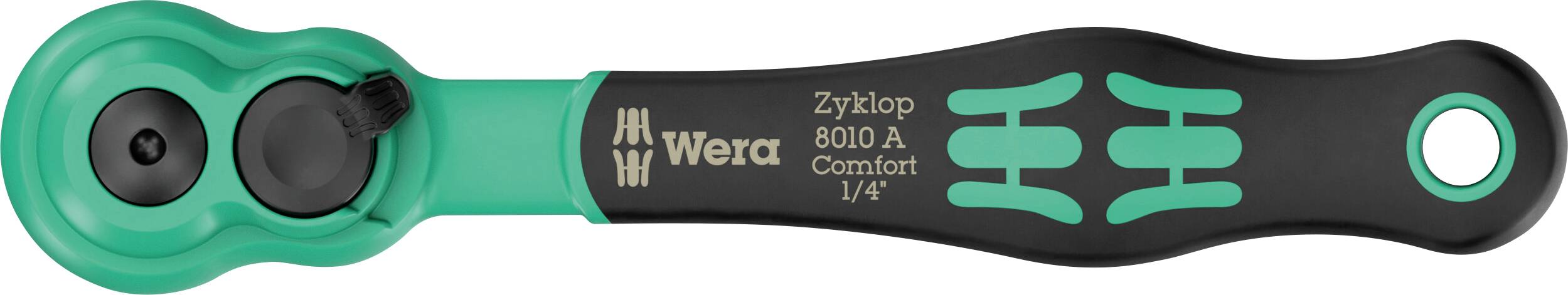 Wera 8010 A Cliquet cyclope métrique 1/4", 1/4" (6.3 mm) 05005600001