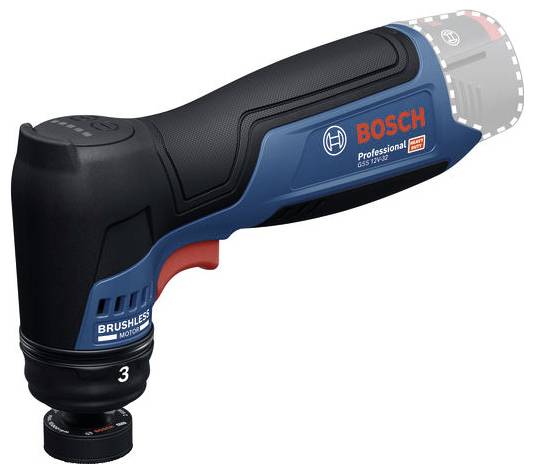 Perceuse-visseuse sans fil Bosch Professional avec moteur sans balais, présentée sur un fond blanc.