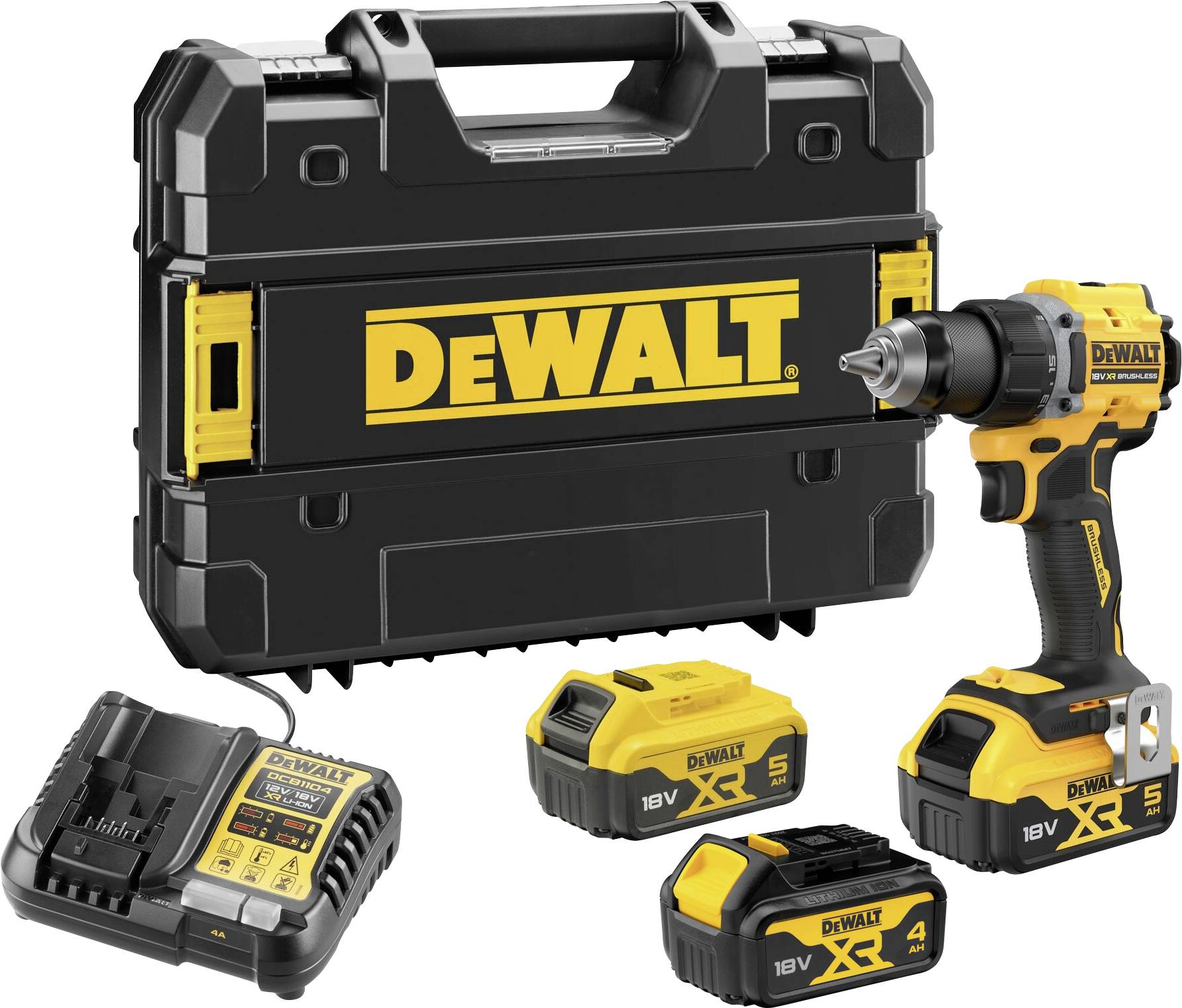 Perceuse sans fil Dewalt DCD794P2T-QW avec 2. Batterie + batterie de rechange DCB182-XJ gratuite