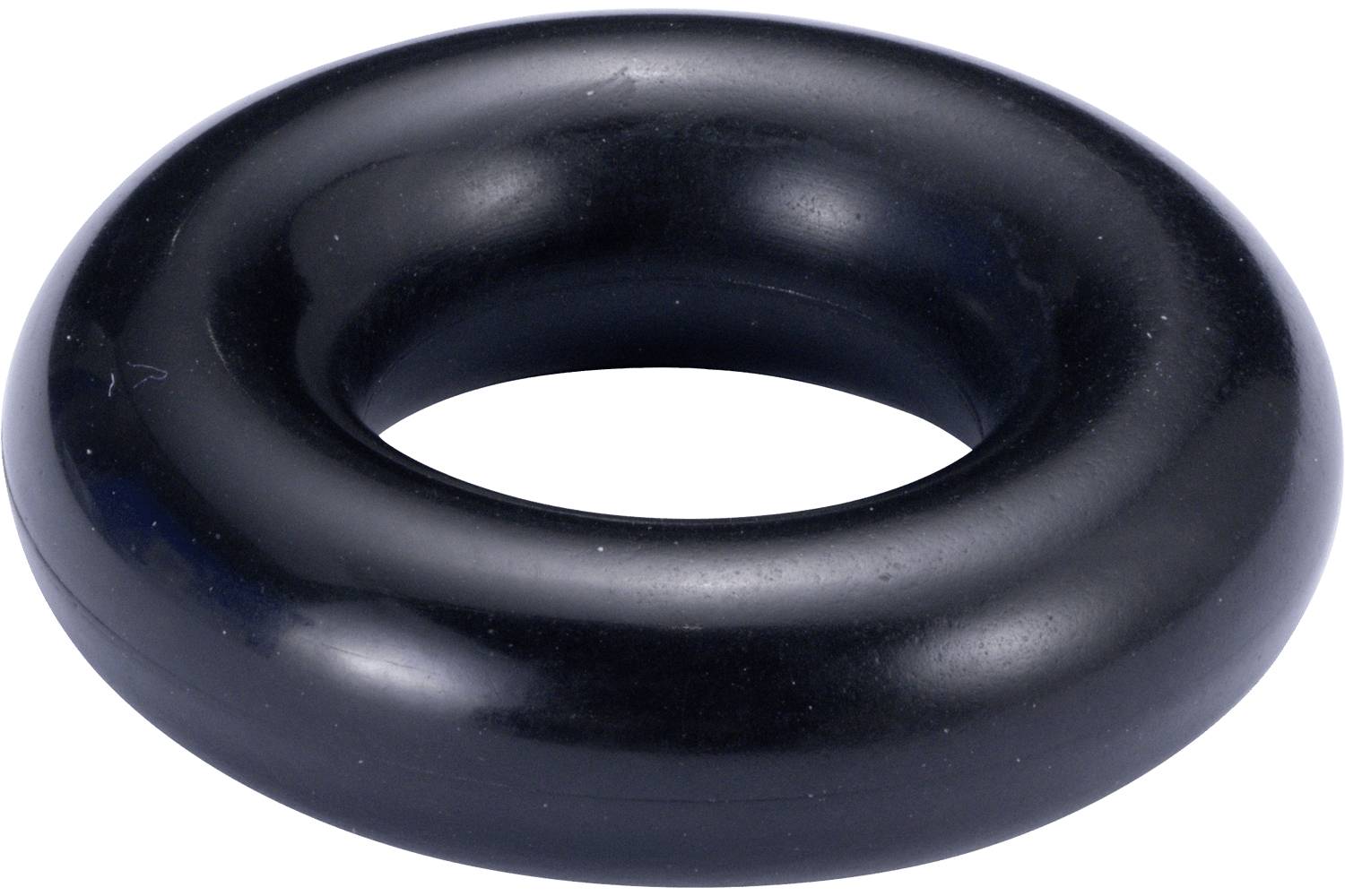 Black rubber O-ring seal, shown as a close-up product image on a white background.