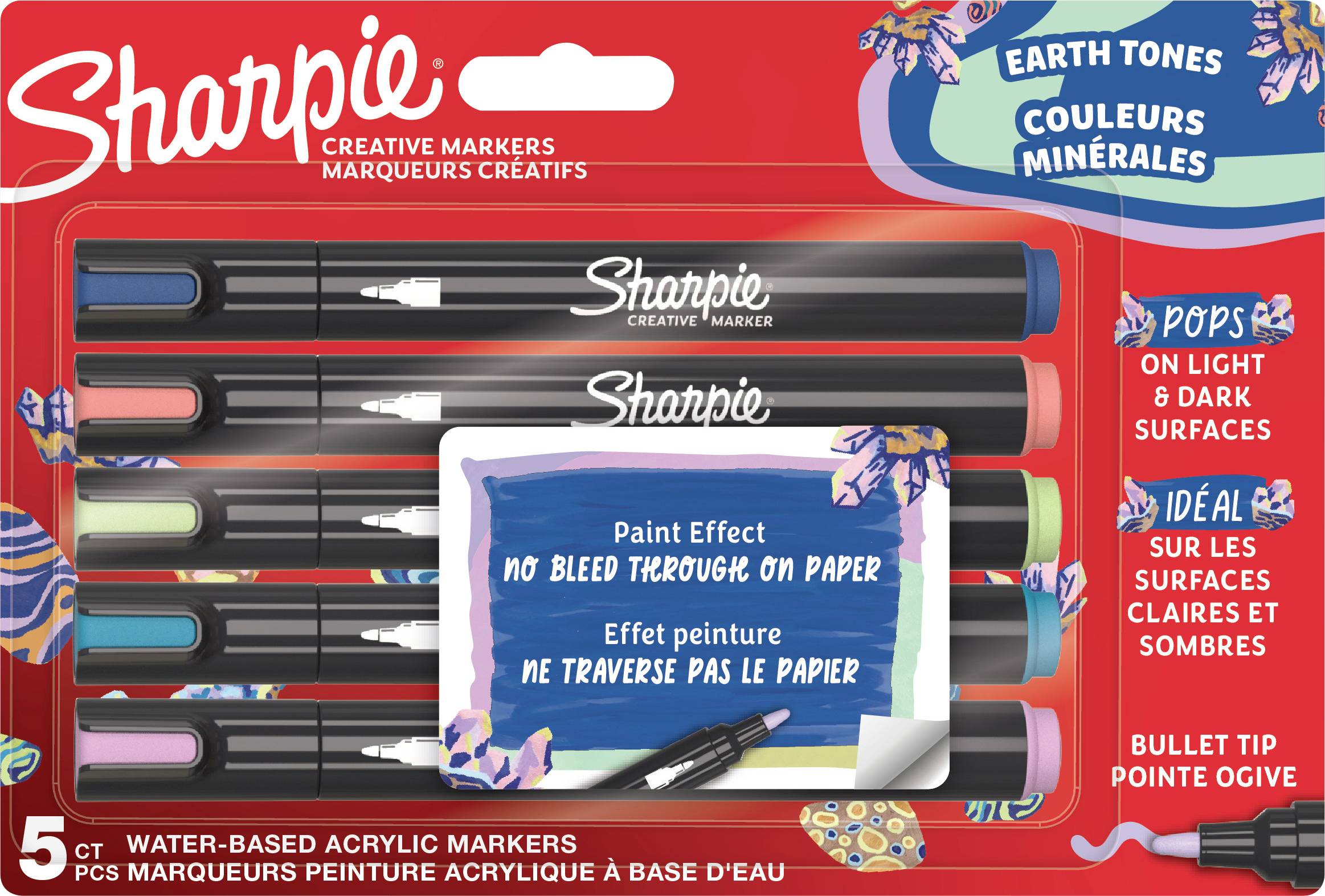 Sharpie 2213380 Surligneur 5 couleurs