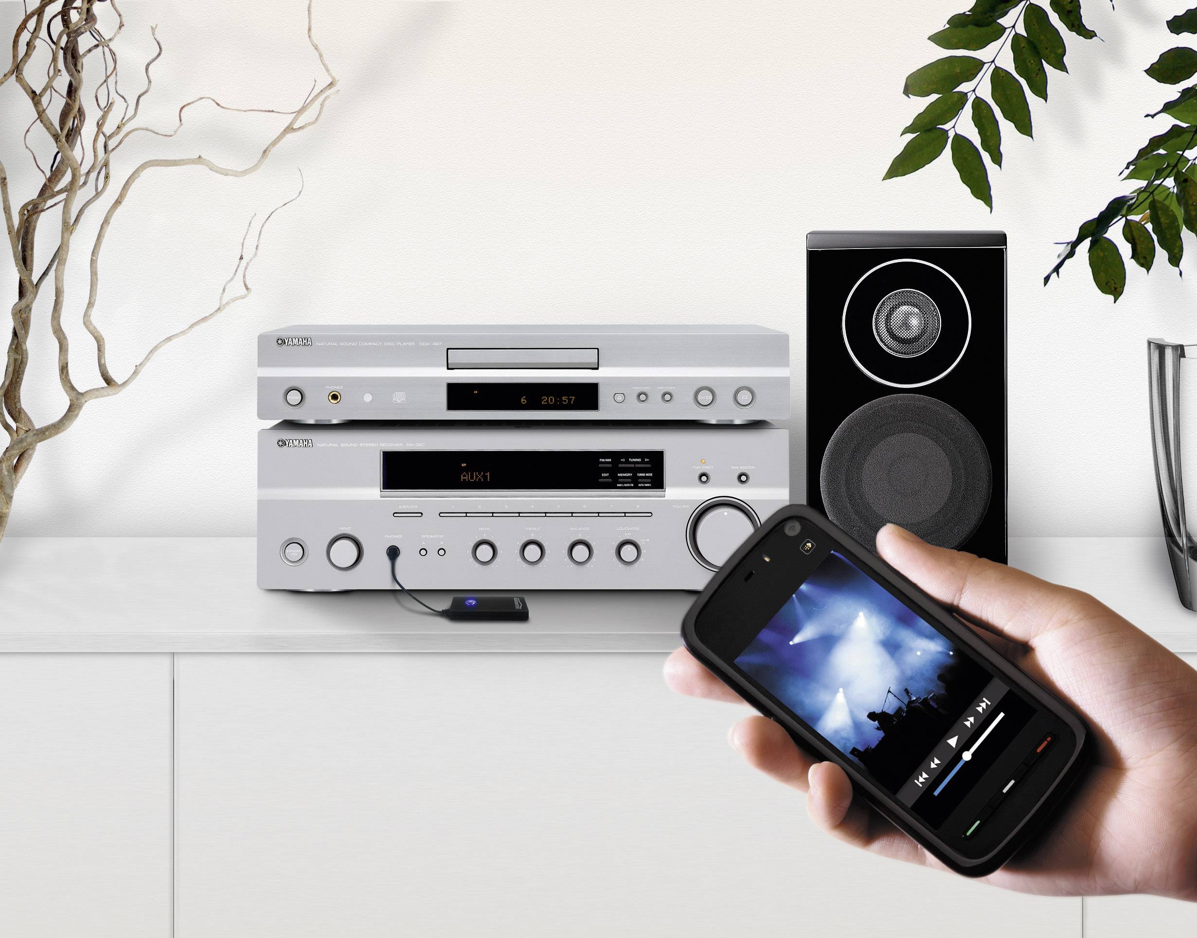Récepteur de musique Bluetooth® Marmitek BoomBoom 75 Version Bluetooth: 2.1, A2DP 10 m