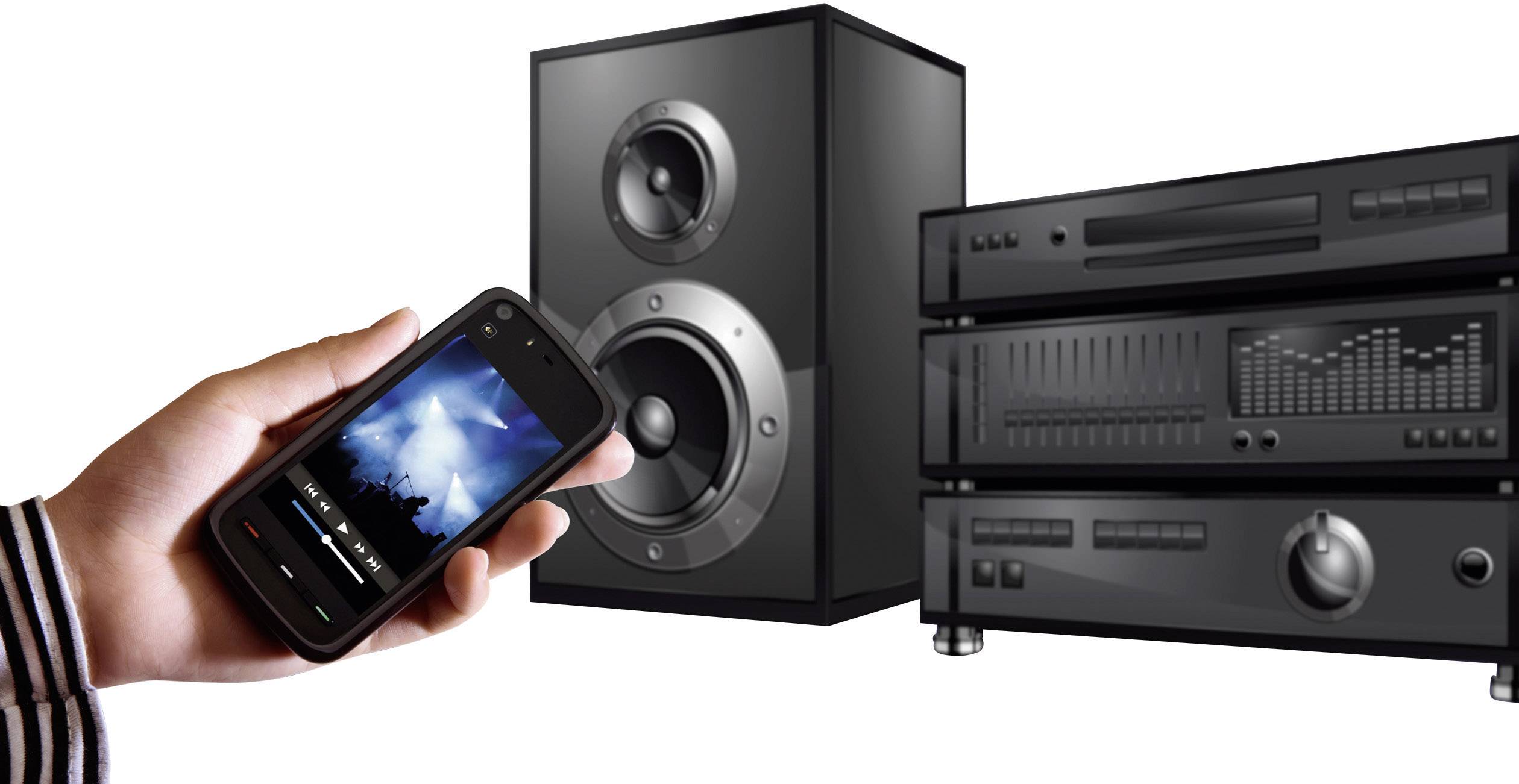 Récepteur de musique Bluetooth® Marmitek BoomBoom 75 Version Bluetooth: 2.1, A2DP 10 m