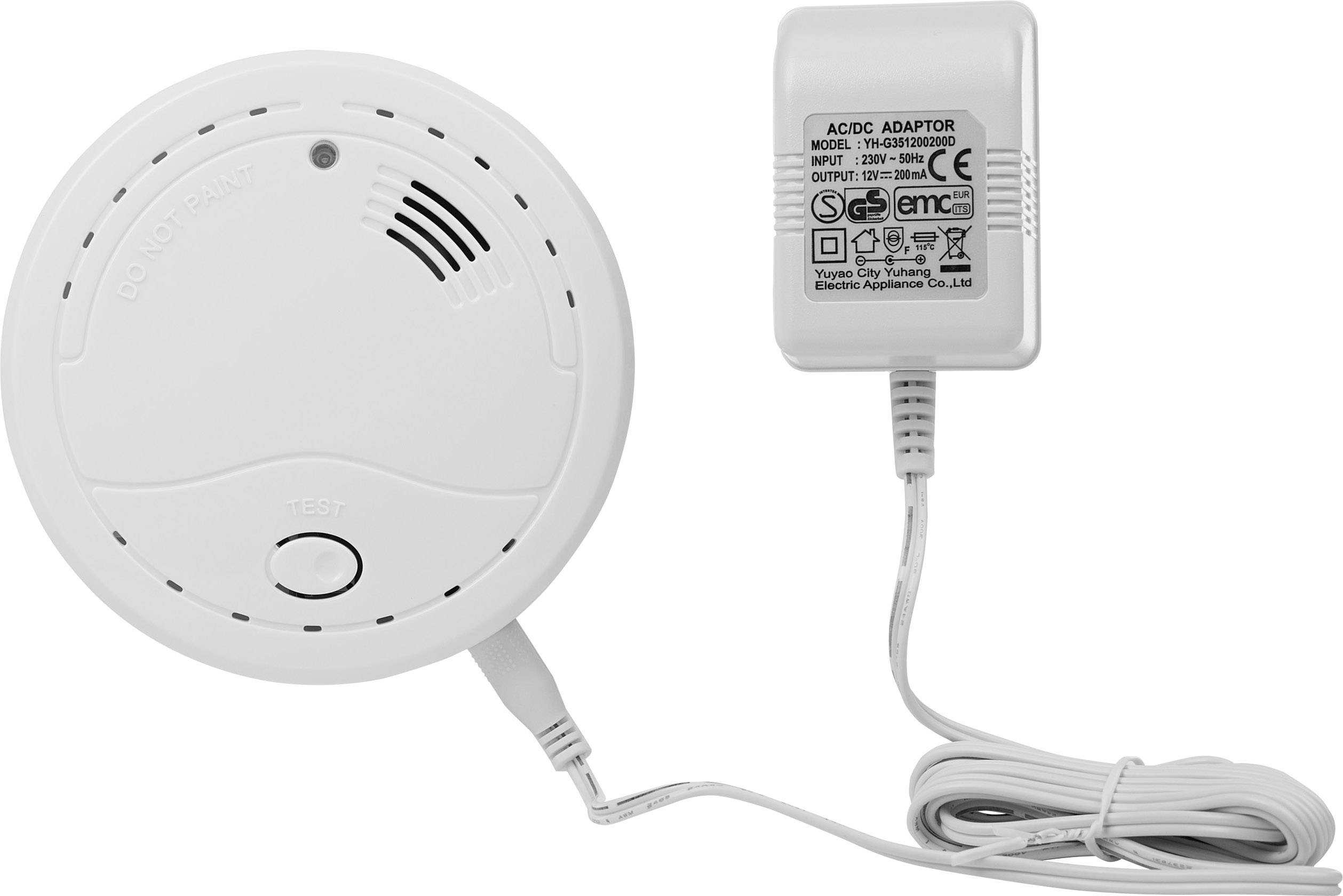 Détecteur de gaz Smartwares RM400 jeu sur secteur Gaz détecté butane, méthane, propane