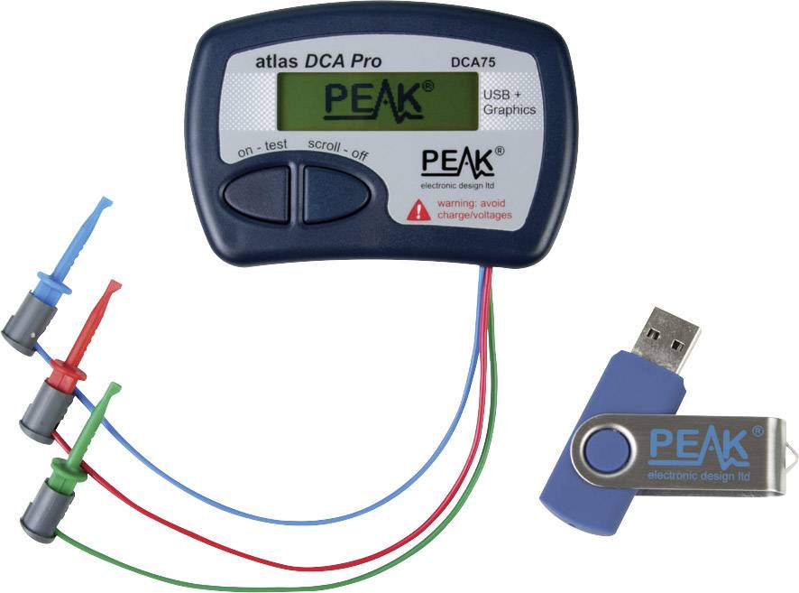 PEAK electronic design DCA75 Testeur de composants numérique