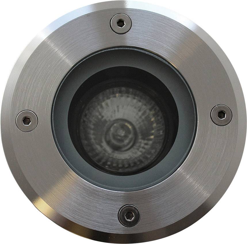 Luminaire extérieur encastrable GU10 ECO-Light Berlin 1 7005 A GU10 35 W argent