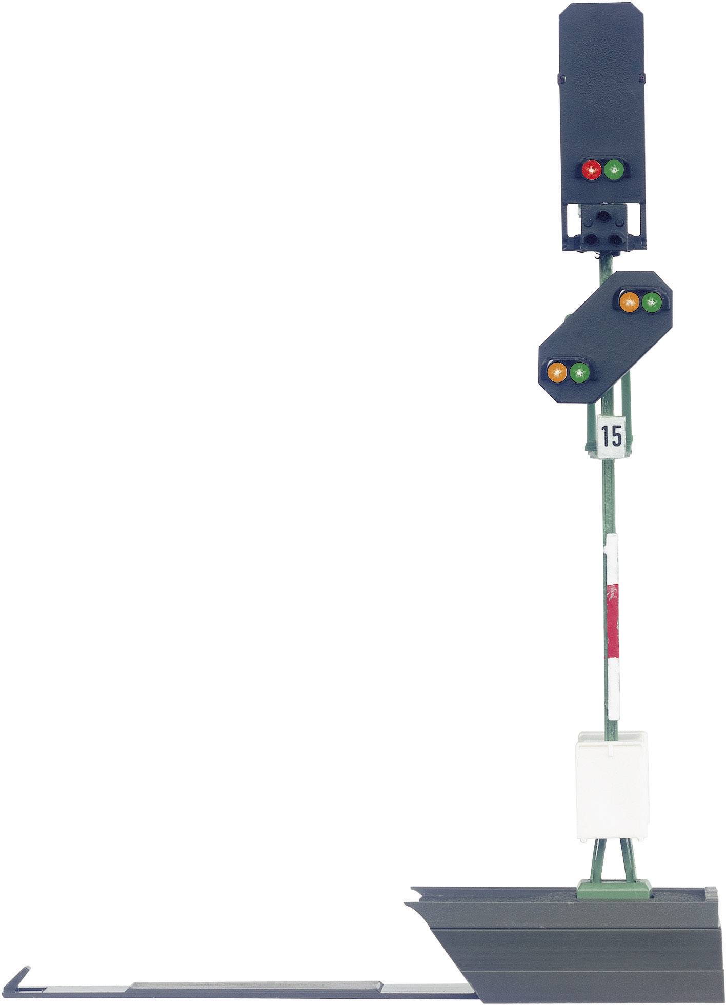 Märklin 76495 H0 Signal lumineux de la DB Signal de block avec signal d'avertissement