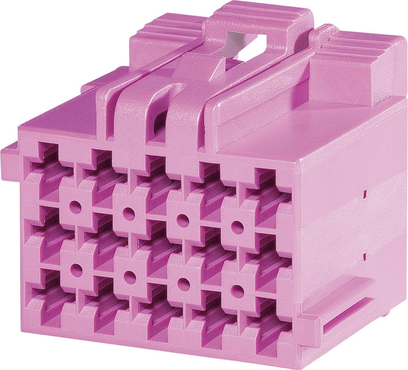 TE Connectivity Boîtier femelle pour câble série J-P-T Nbr total de pôles 15 Pas: 5 mm 1-967623-6