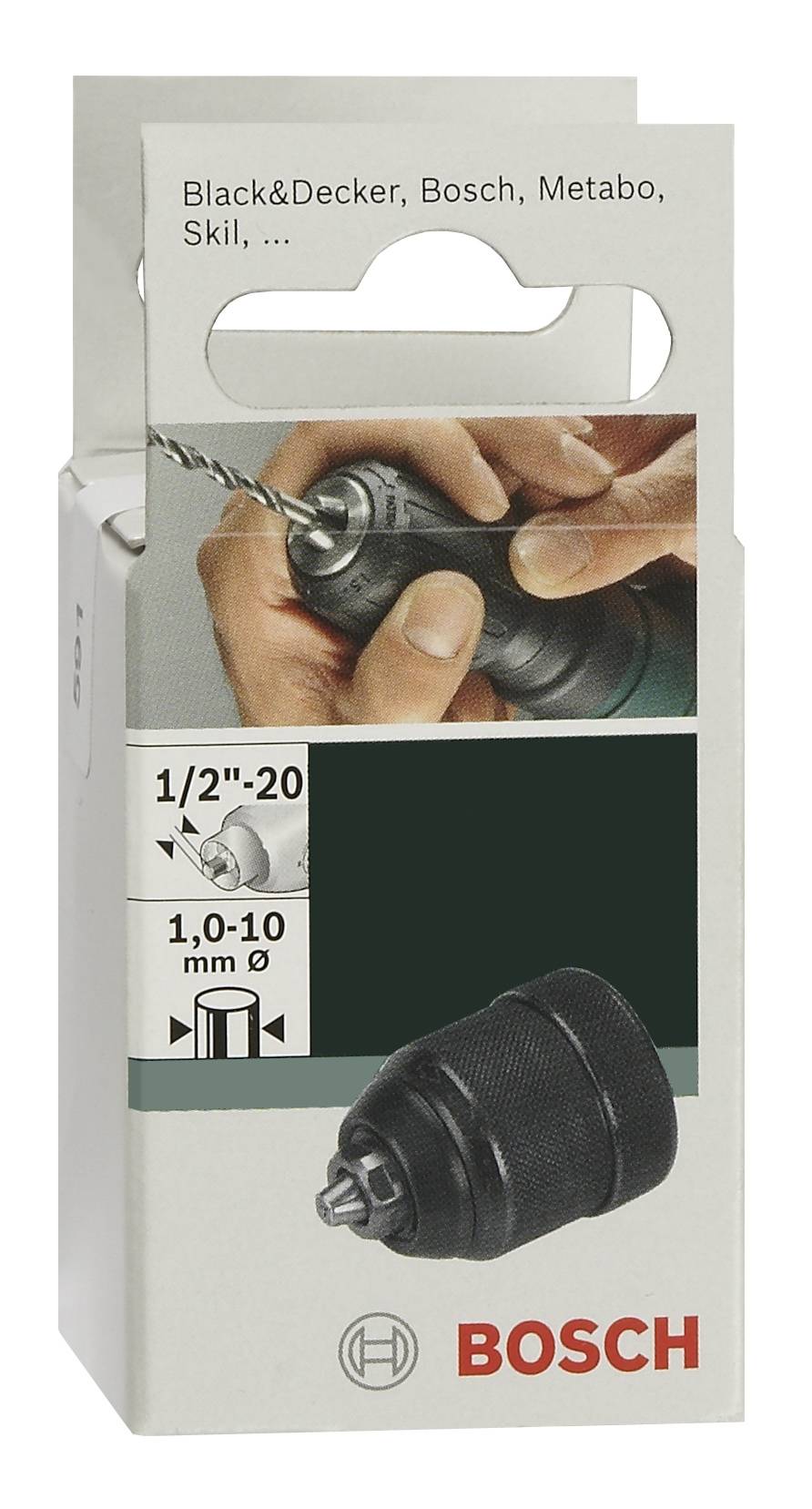 Mandrin automatique jusqu'à 10 mm Bosch 2609255703