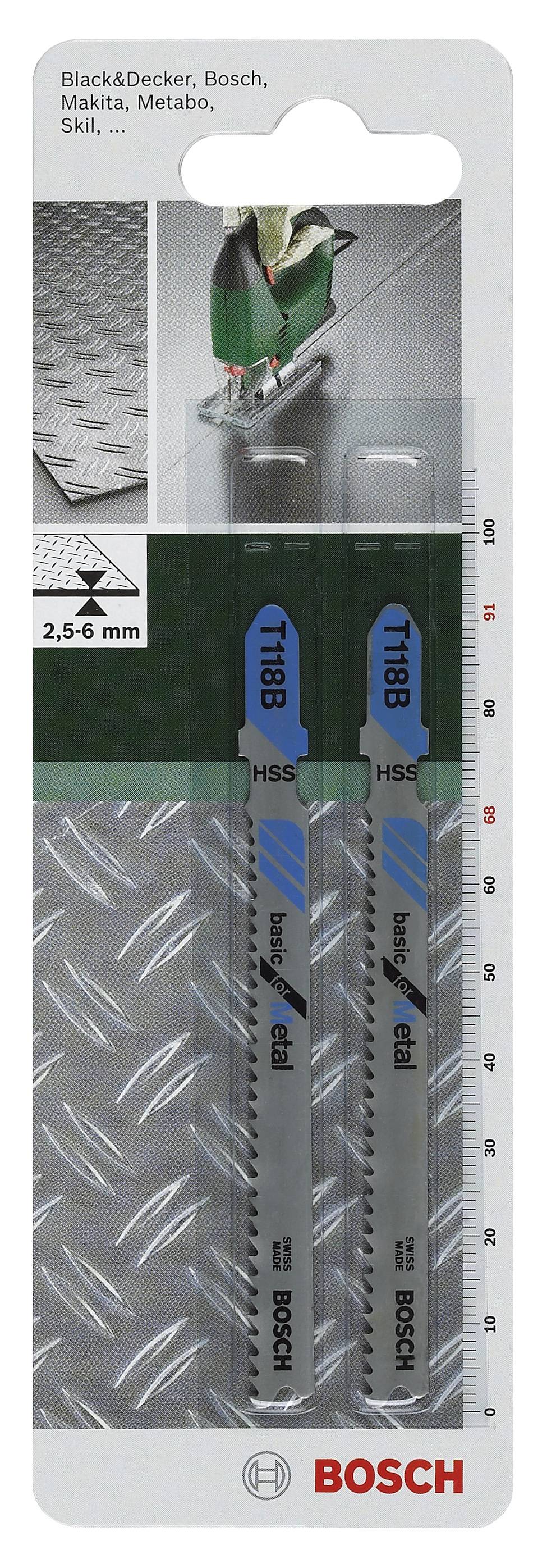 Lame de scie HSS 91 mm Bosch Accessories 2609256730 2 pc(s)