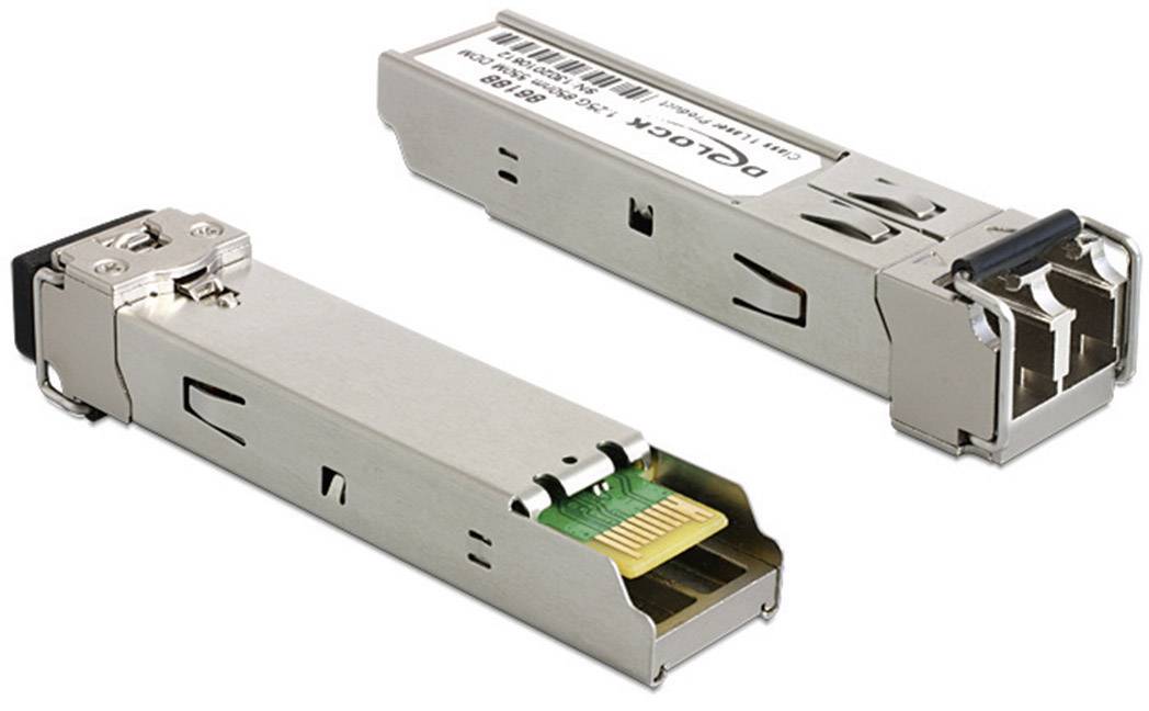 Module transmetteur SFP Delock 86188 1 GBit/s 550 m Type de module SX