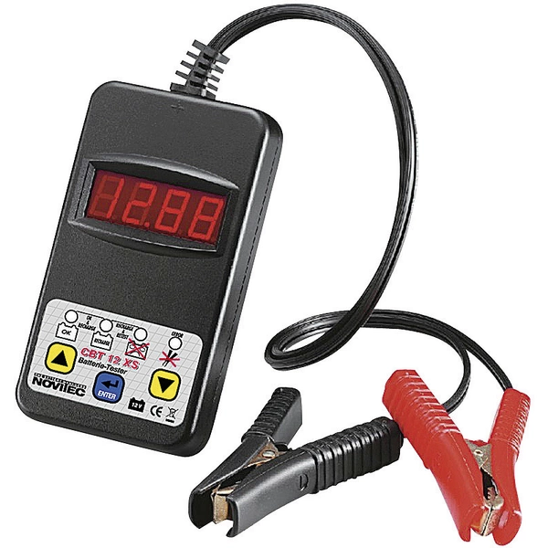 Novitec CBT12XS Testeur de batterie de voiture 120 mm x 70 mm x 20 mm Novitec CBT12XS Testeur de batterie de voiture 120 mm x 70 mm x 20 mm