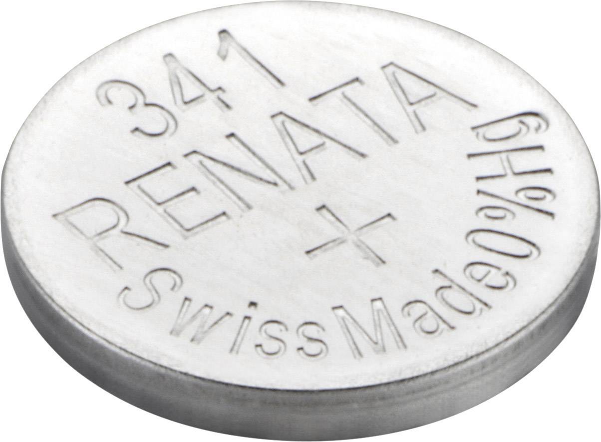 Pile bouton 341 oxyde d'argent Renata 15 mAh 1.55 V