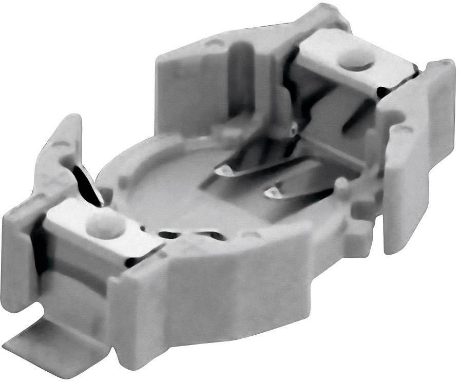 Support de pile bouton CR 1220 Renata 701114 horizontal, montage en surface CMS