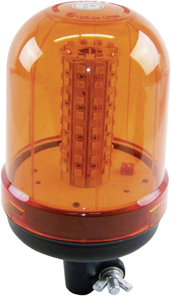 Gyrophare 12/24V pour montage fixe orange