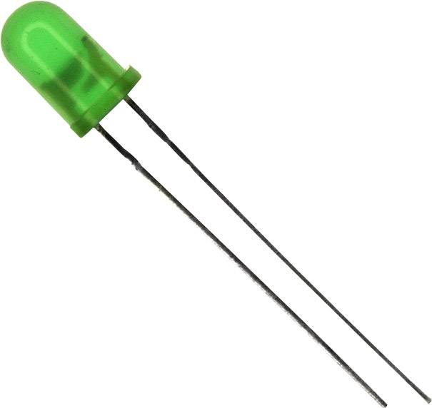 LUMEX SSL-LX5093GD-12V LED vert rond 5 mm 20 mcd 60 ° 12 mA 12 V