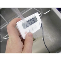 TFA Dostmann LT-101 Thermomètre à sonde à piquer Plage de mesure de température -40 à +200 °C sonde NTC conforme HACCP TFA Dostmann LT-101 Thermomètre à sonde à piquer Plage de mesure de température -40 à +200 °C sonde NTC conforme HACCP