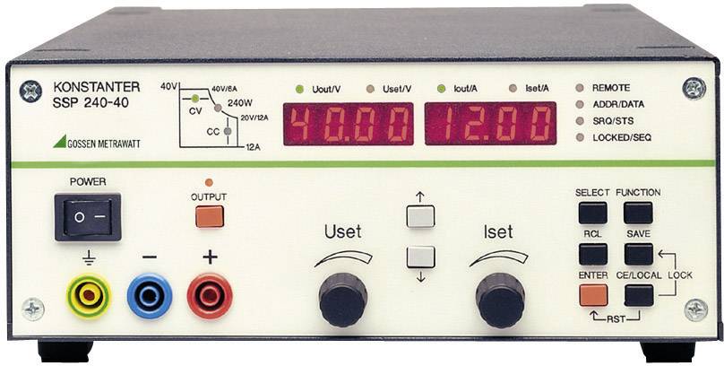 Alimentation de laboratoire linéaire SSP 240-40