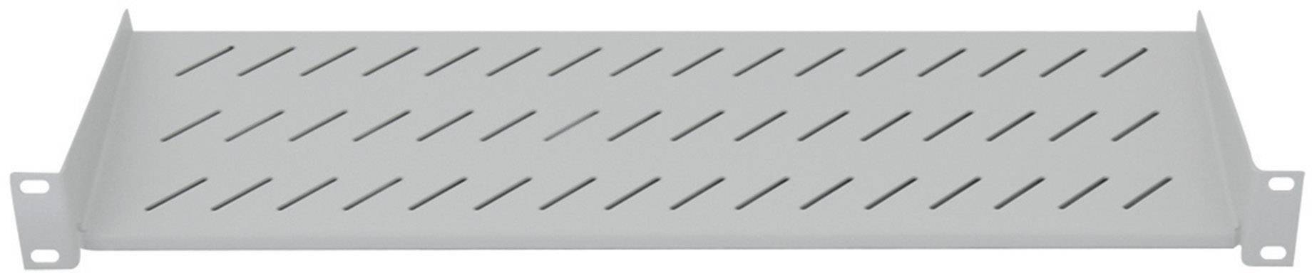 LogiLink SF1C25G 19 pouces Plaque de sol 1 UH montage fixe adapté à une baie de profondeur: 450 mm gris