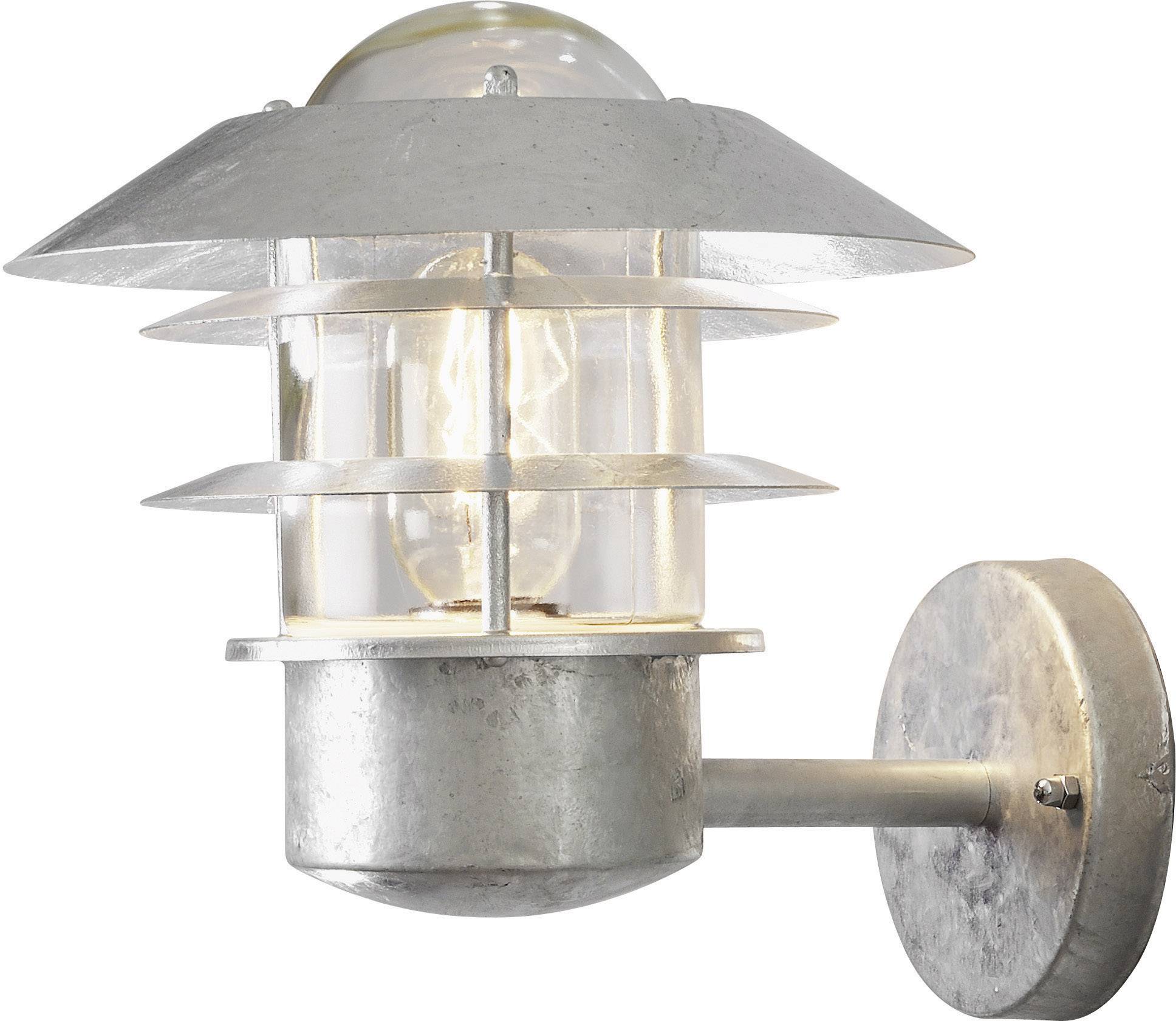 Applique murale d'extérieur Modena E27 galvanisé 7303-320 Konstsmide