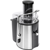 Clatronic Extracteur de jus AE 3532 1000 W acier inoxydable écoulement direct du jus Clatronic Extracteur de jus AE 3532 1000 W acier inoxydable écoulement direct du jus
