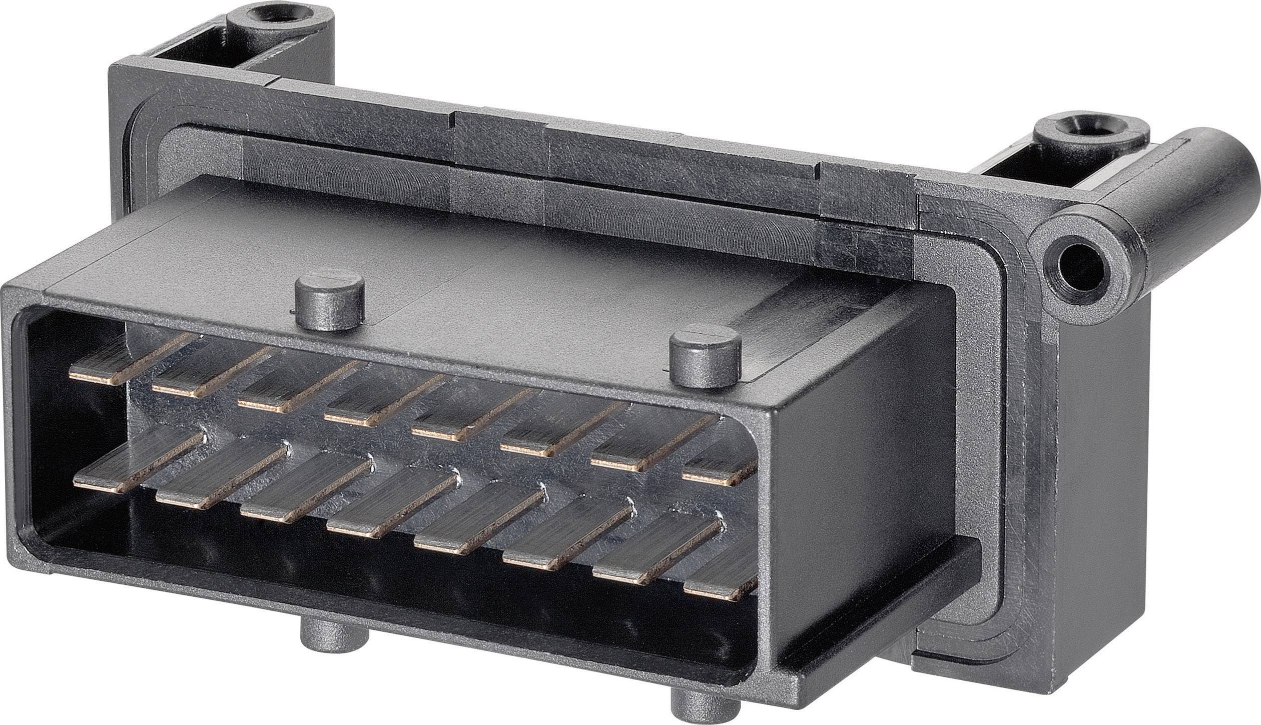 TE Connectivity Barrette mâle (standard) série J-P-T Nbr total de pôles 16 Pas: 5 mm 1-963215-1 1 pc(s)