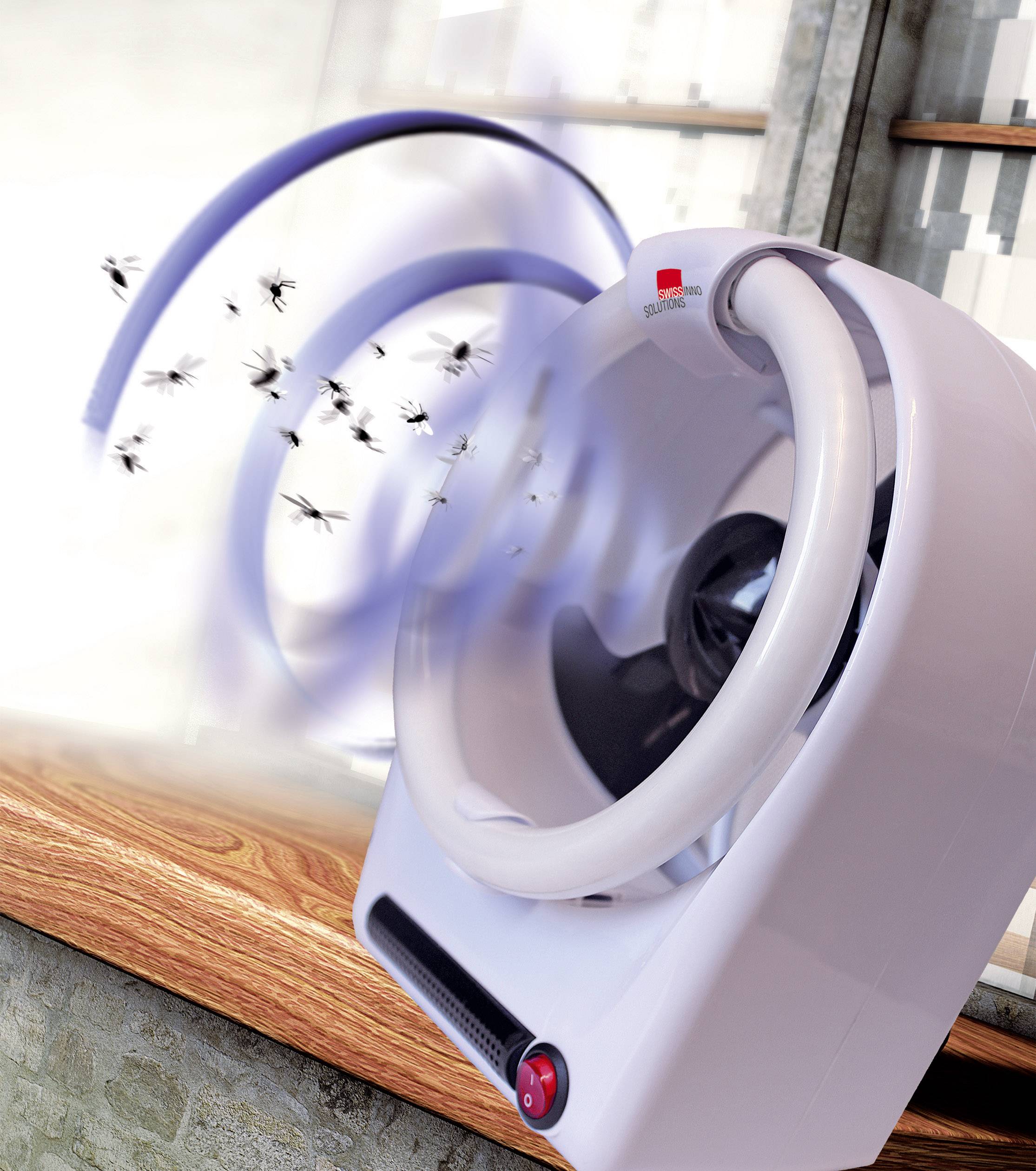 Destructeur d'insectes UV Swissinno 1 719 001 blanc 1 pc(s)