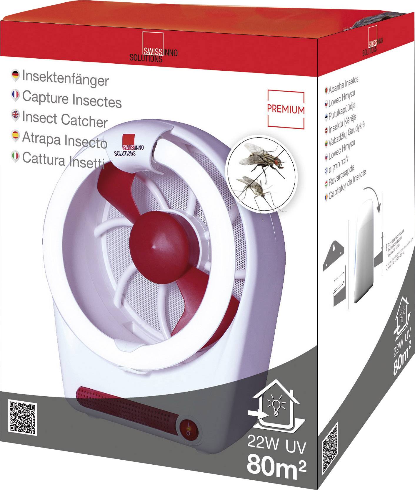Destructeur d'insectes UV Swissinno 1 719 001 blanc 1 pc(s)