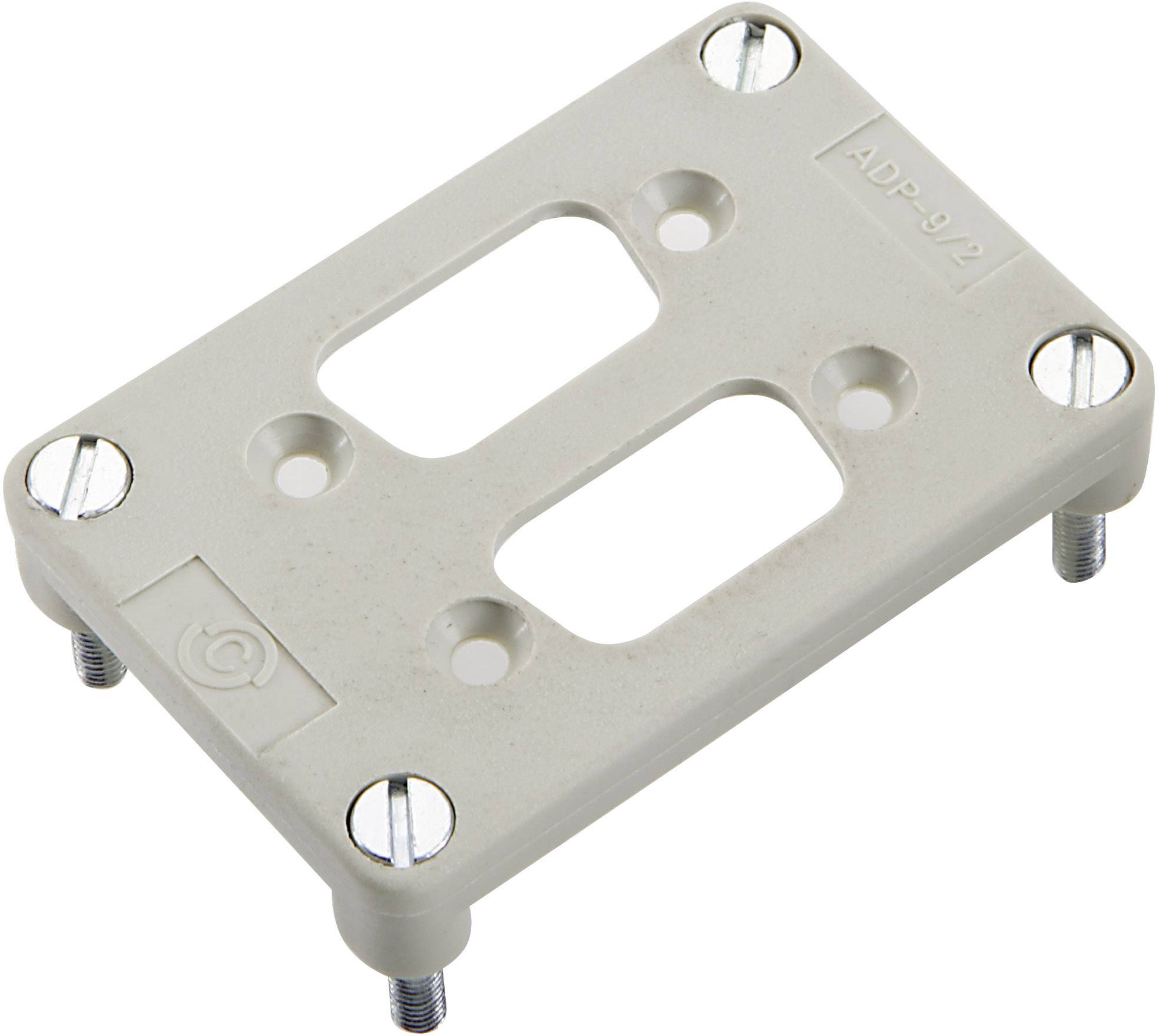 Plaque adaptatrice pour 2x Sub-D 9 pôles LAPP H-B 6/2XM-D 9 11764201 H-B 6 10 pc(s)