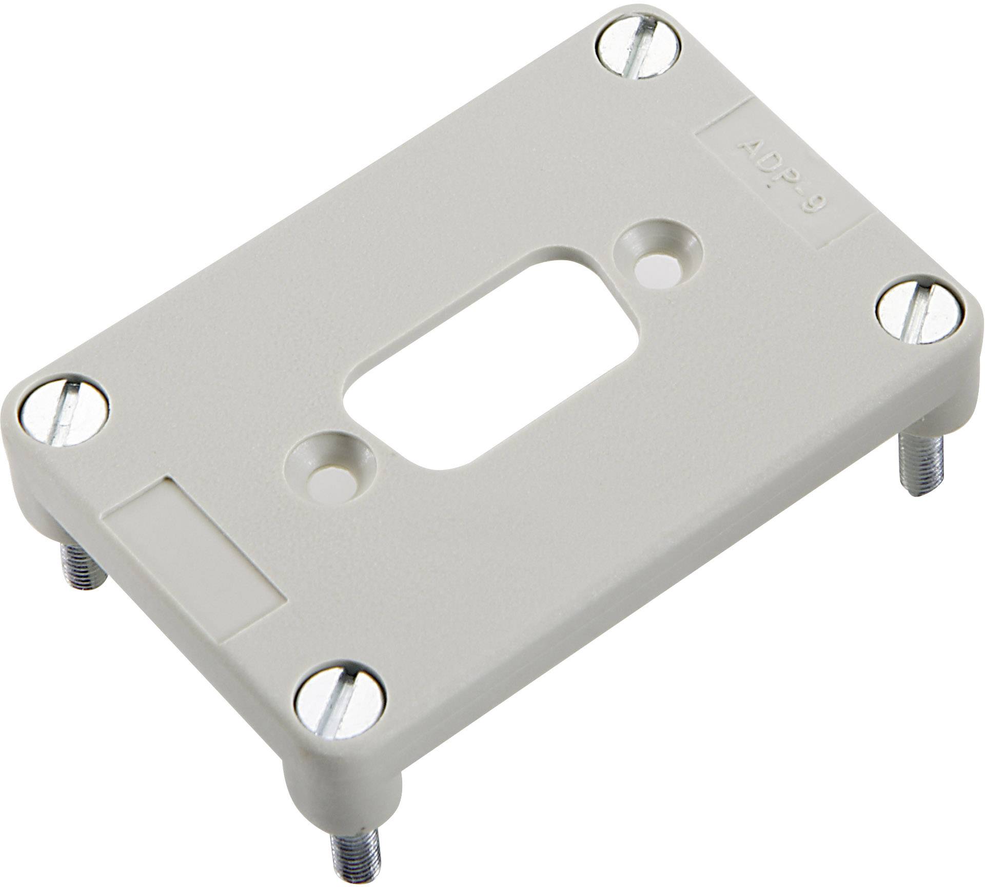 Plaque adaptatrice pour 1x Sub-D 9 pôles LAPP H-B 6/M-D 9 11764200 H-B 6 10 pc(s)