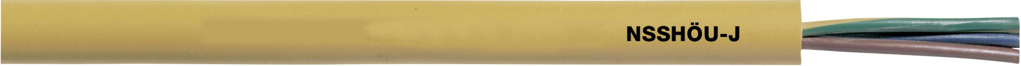 Câble de raccordement NSSHÖU-J LAPP NSSHÖU-J 4G4 16005263/50 4 x 4 mm² jaune 50 m